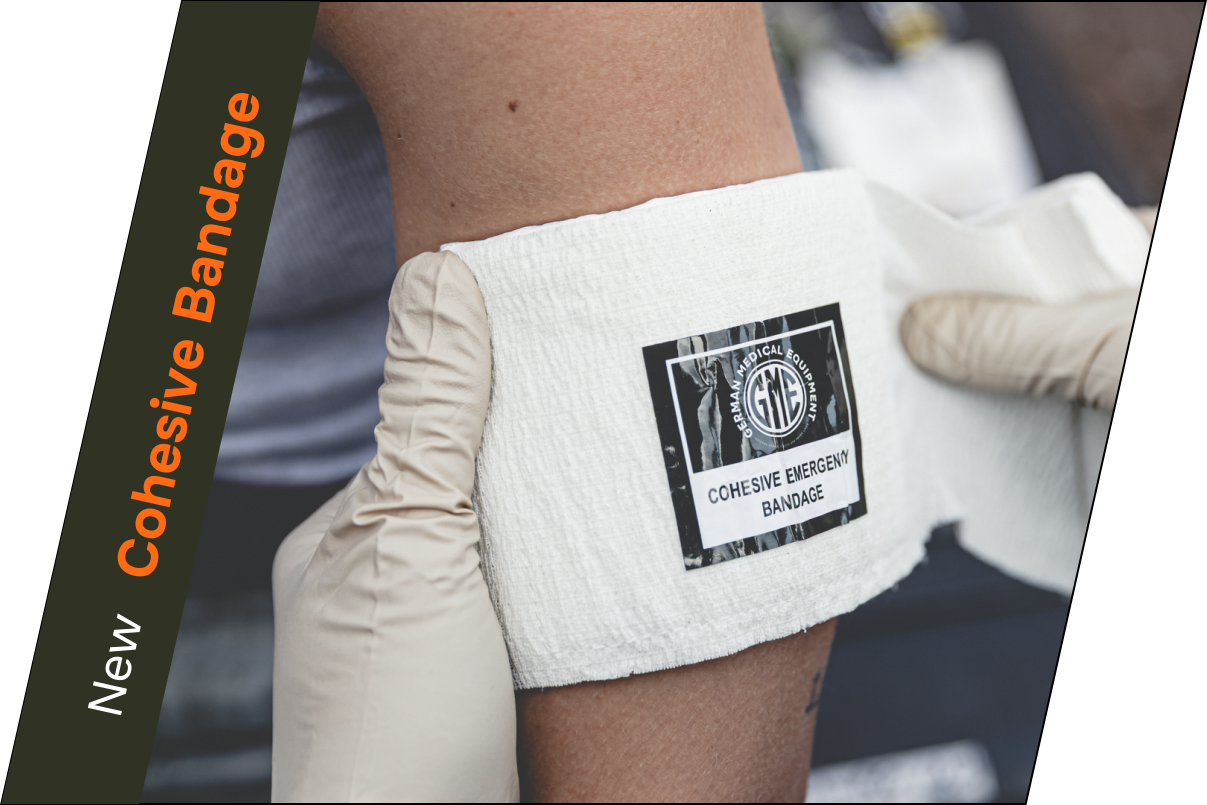 GME Cohesive Emergency Bandage 4"