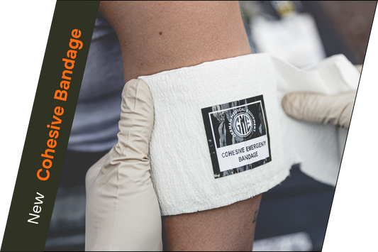 GME Cohesive Emergency Bandage 4"