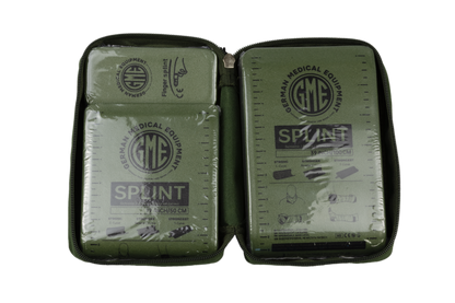 Green medical splint kit 