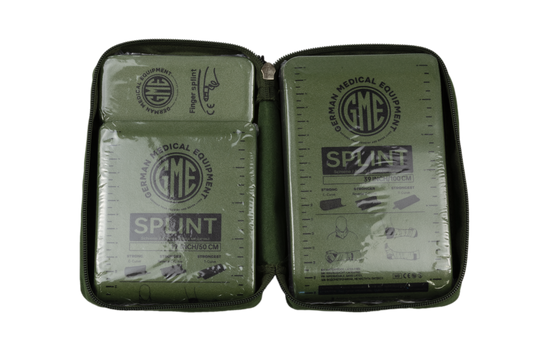 Green medical splint kit 